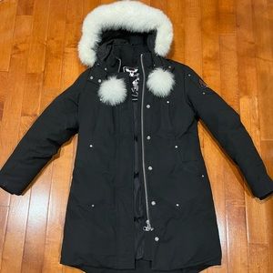 Moose Knuckles Original Stirling Parka Fur Size Large